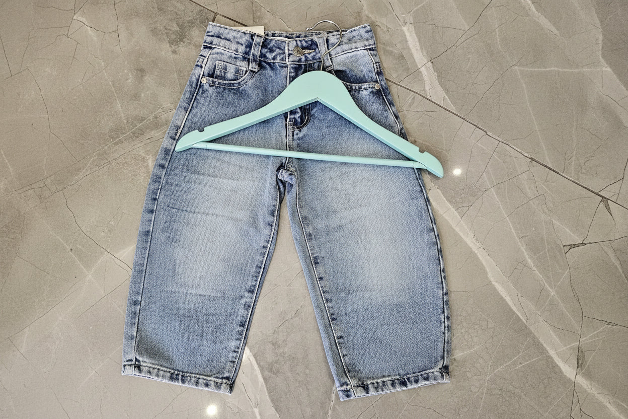 Jeans baggy neonato