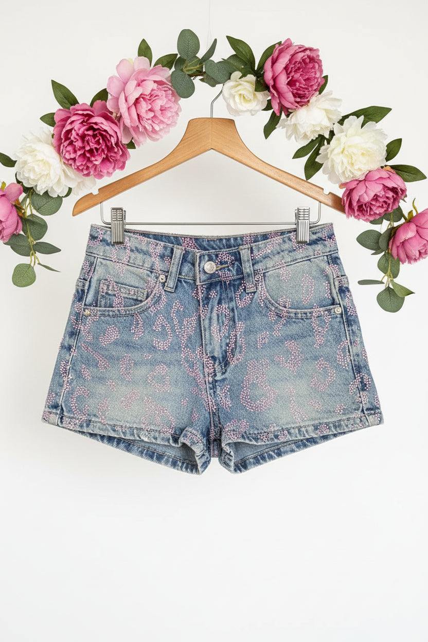 Shorts glitter
