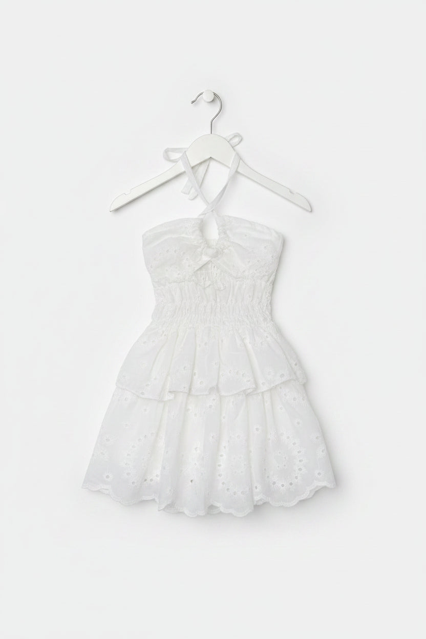 Vestito baby white