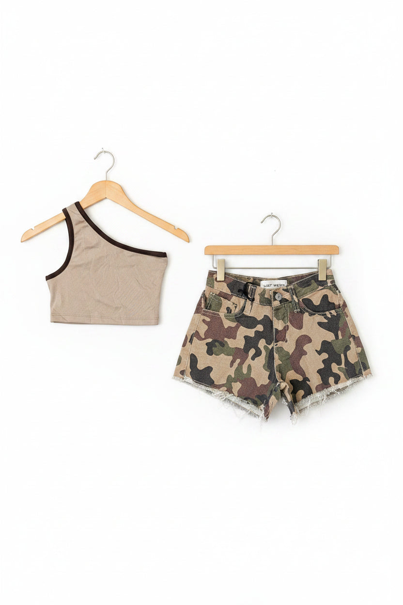 Shorts mimetico