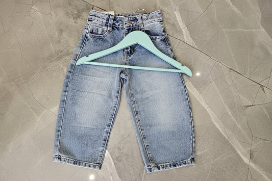 Jeans baggy neonato
