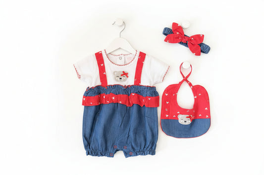 Completo teddy neonata