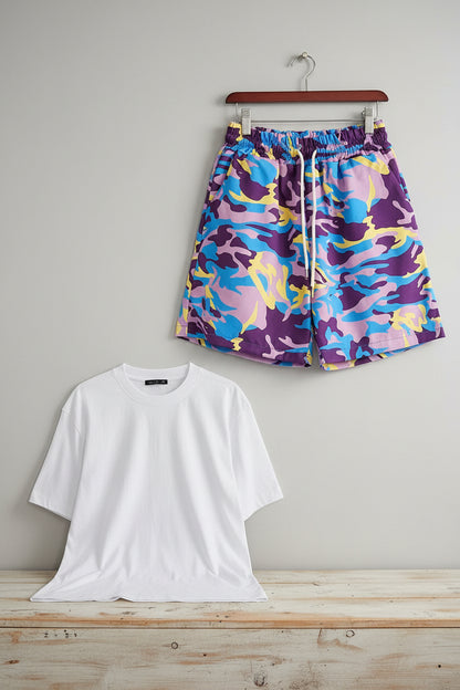 Pantaloncino mimetico
