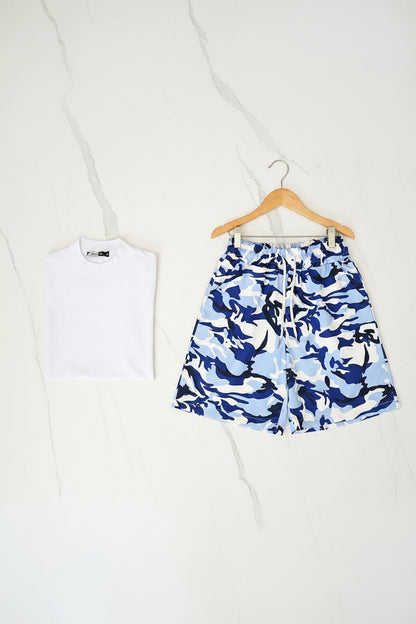 Pantaloncino mimetico