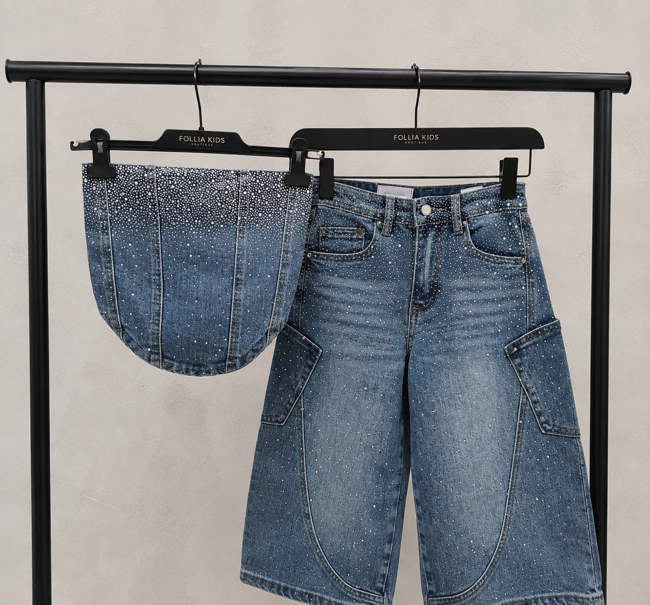 Coordinato Denim Glam💫