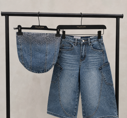 Coordinato Denim Glam💫