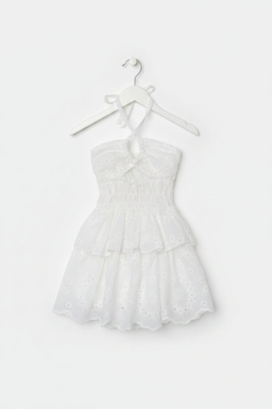 Vestito baby white