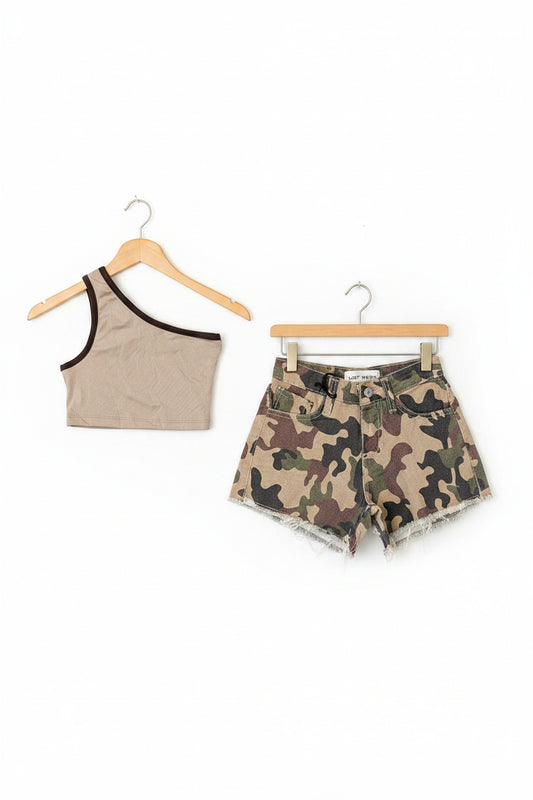 Shorts mimetico