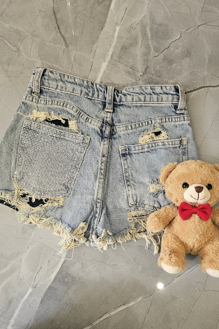 Shorts glitter